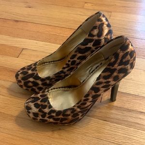 Bamboo Cheetah print Pumps